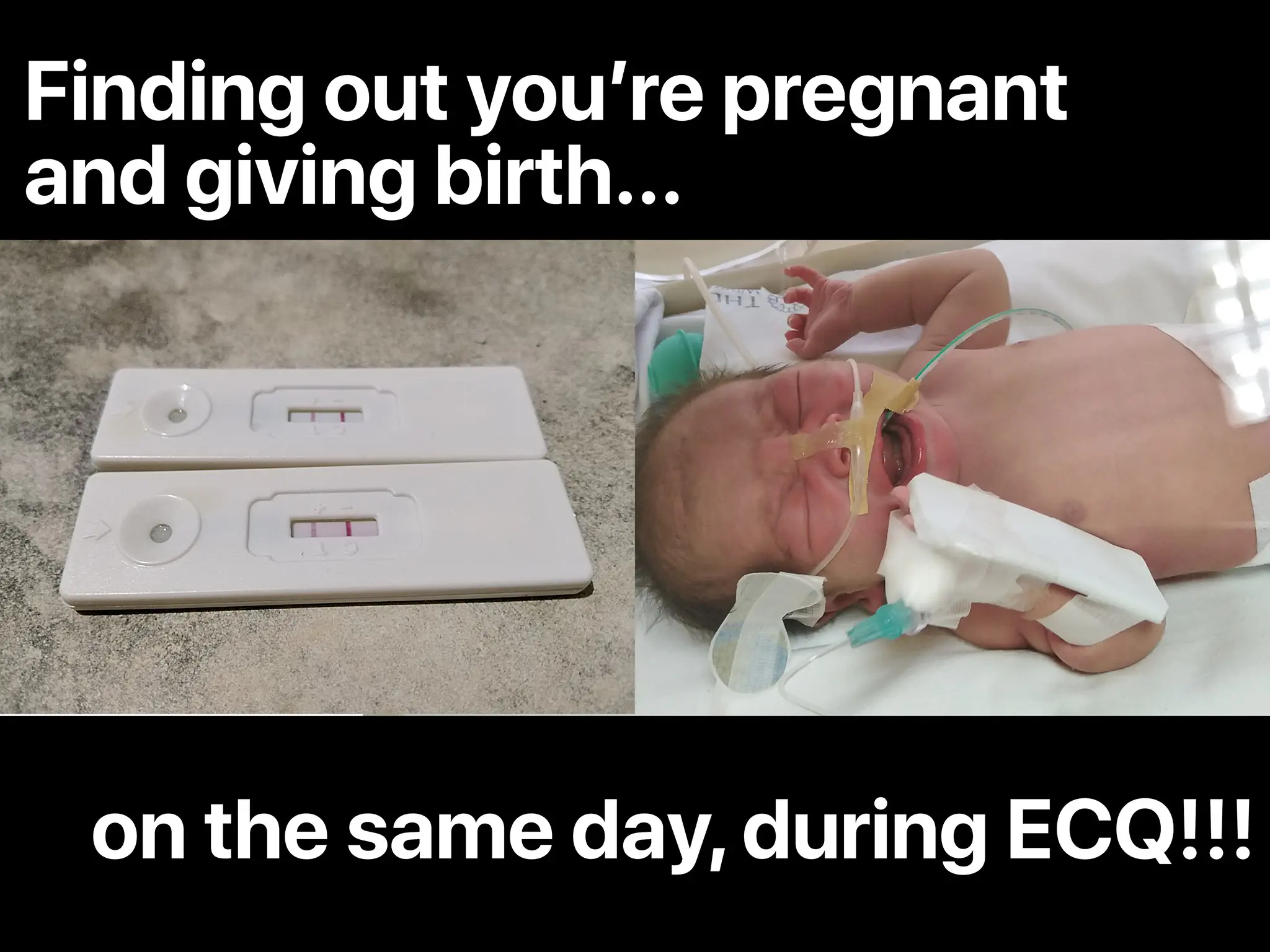 Finding out you're pregnant and giving birth on the same day, during ECQ!!! Finding out you're pregnant and giving birth on the same day, during ECQ!!!